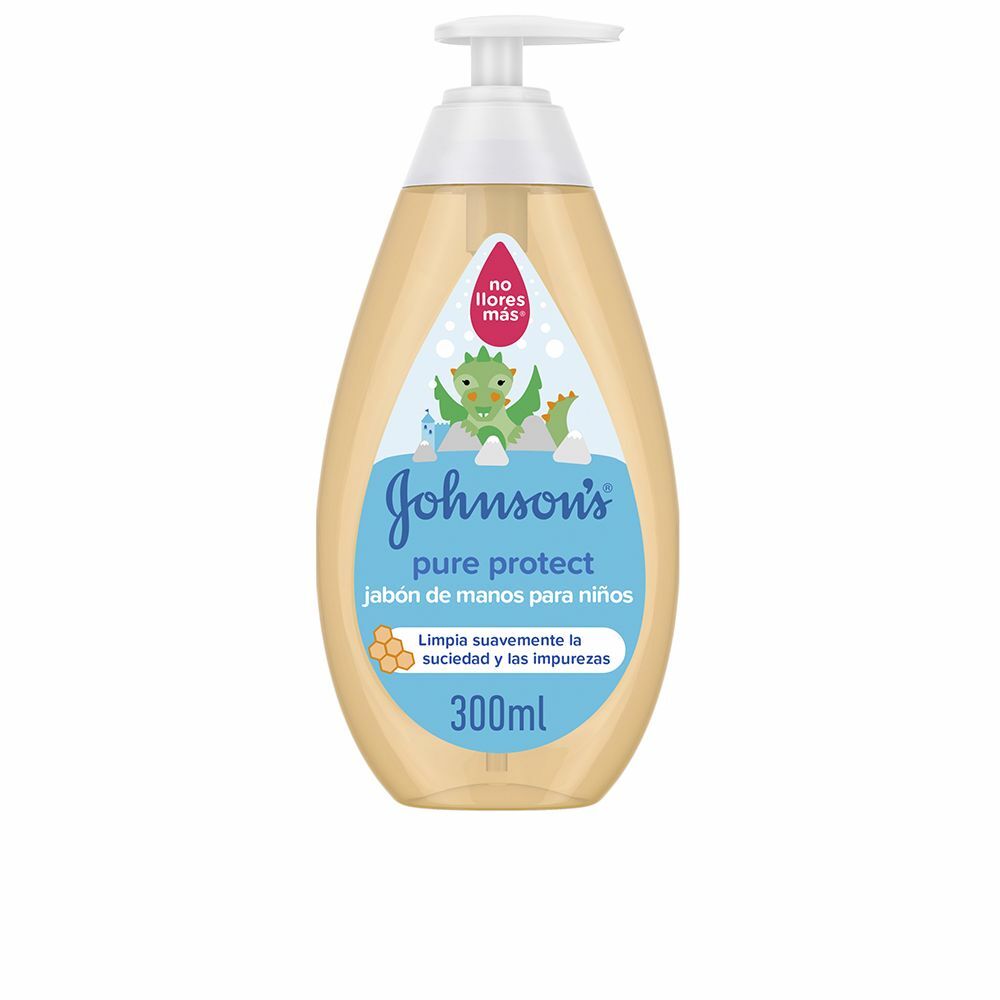 Σαπούνι Χεριών με Δοχείο Johnson's Pure Protect Παιδικά Καθαριστικό (300 ml)