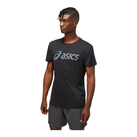 Ανδρική Μπλούζα με Κοντό Μανίκι Asics Core Μαύρο