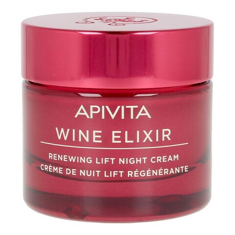 Αντιγηραντική Κρέμα Νύχτας Wine Elixir Apivita (50 ml)