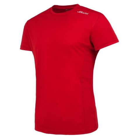 Ανδρική Μπλούζα με Κοντό Μανίκι Joluvi Duplex Κόκκινο
