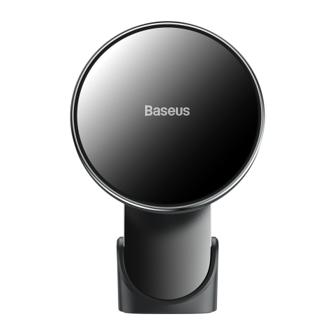 Baseus Big Energy car mount with wireless charger 15W for Iphone 12 (Black)