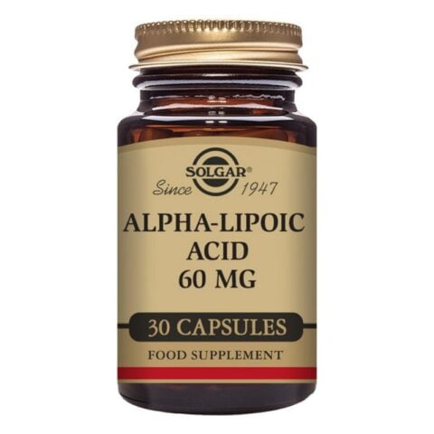 Άλφα Λιποϊκό Οξύ Solgar 60 mg (30 Κάψουλες)
