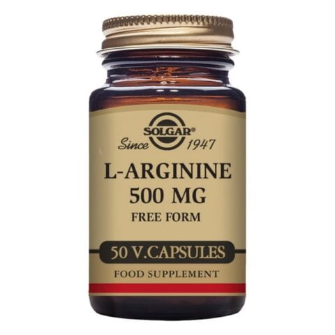 L-Aργινίνη Solgar 500 mg (50 Κάψουλες)