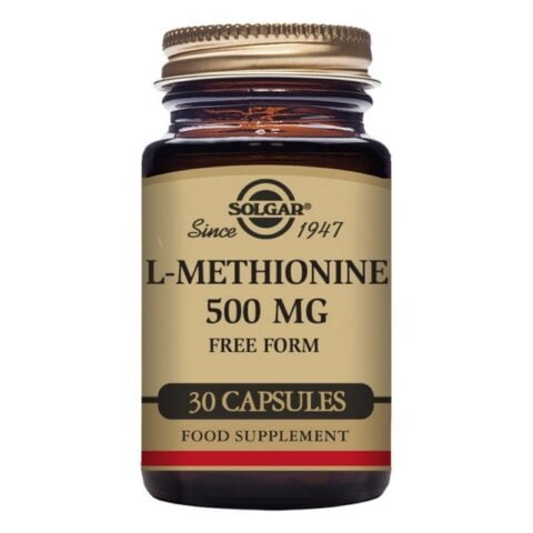 L-Μεθειονίνη Solgar 500 mg (30 Κάψουλες)