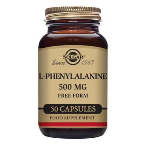 L-Φινυλαλανίνη Solgar 500 mg (50 Κάψουλες)