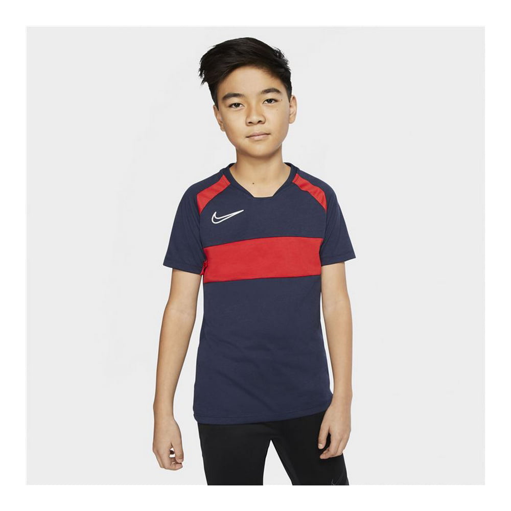 Παιδική Μπλούζα με Κοντό Μανίκι Nike Dri-FIT Academy Σκούρο μπλε