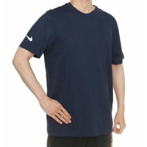Ανδρική Μπλούζα με Κοντό Μανίκι Nike CJ1682-002 Navy