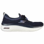 Παπούτσια για Tρέξιμο για Ενήλικες Skechers Engineered Flat Knit W Μπλε