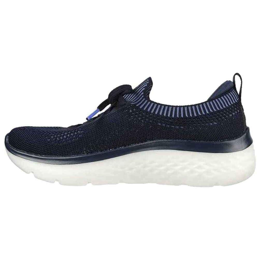 Παπούτσια για Tρέξιμο για Ενήλικες Skechers Engineered Flat Knit W Μπλε