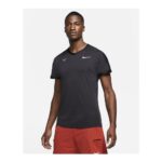 Ανδρική Μπλούζα με Κοντό Μανίκι Nike Court Dri-FIT ADV Rafa Μαύρο