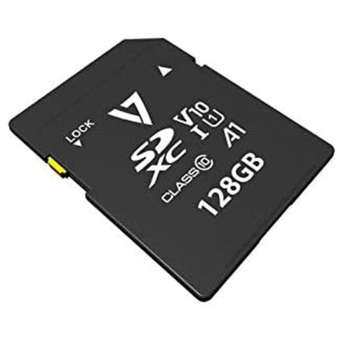 Κάρτα Μνήμης Micro SD με Αντάπτορα V7 VPSD128GV10U1        128 GB