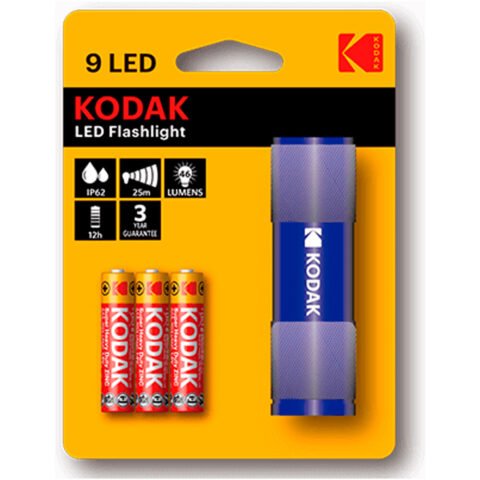 Φακός LED Kodak  9LED Μπλε