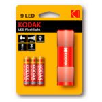 Φακός LED Kodak  9LED Κόκκινο