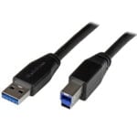 Καλώδιο USB A σε USB B Startech USB3SAB5M            Μαύρο