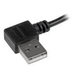 Καλώδιο USB σε Micro USB Startech USB2AUB2RA1M         Μαύρο