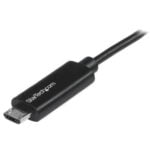 Καλώδιο USB σε Micro USB Startech USBAUBL1M            Μαύρο
