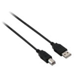Καλώδιο USB A σε USB B V7 V7E2USB2AB-1.8M      Μαύρο