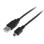 Καλώδιο Micro USB Startech USB2HABM2M           USB A Mini USB B Μαύρο