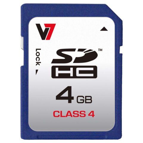 Κάρτα Μνήμης Micro SD με Αντάπτορα V7 VASDH4GCL4R-2E