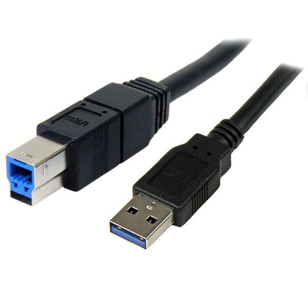 Καλώδιο USB A σε USB B Startech USB3SAB3MBK          Μαύρο