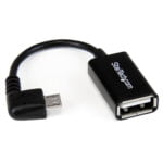 Καλώδιο USB σε Micro USB Startech UUSBOTGRA            Μαύρο