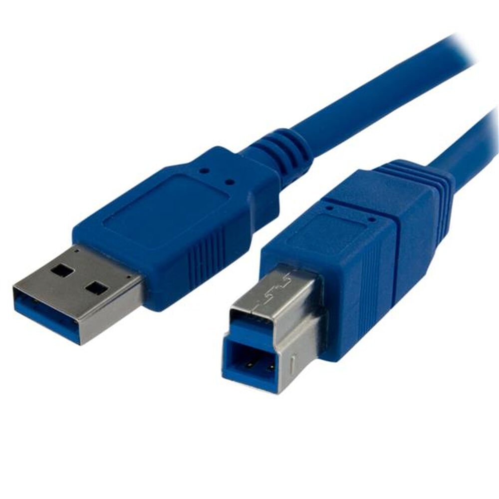 Καλώδιο USB A σε USB B Startech USB3SAB1M            Μπλε