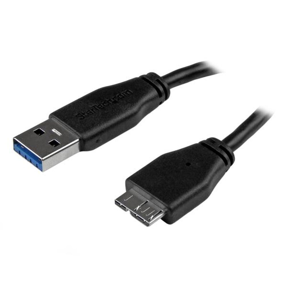 Καλώδιο USB σε Micro USB Startech USB3AUB15CMS         Μαύρο