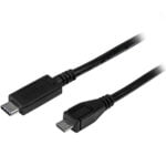 Αντάπτορας USB C σε Micro USB 2.0 Startech USB2CUB1M            USB C Μαύρο