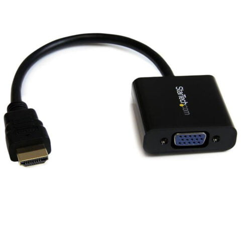 Αντάπτορας HDMI Startech HD2VGAE2 1920 x 1080 px Μαύρο