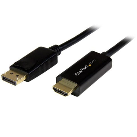 Αντάπτορας DisplayPort σε HDMI Startech DP2HDMM3MB           4K Ultra HD 3 m Μαύρο