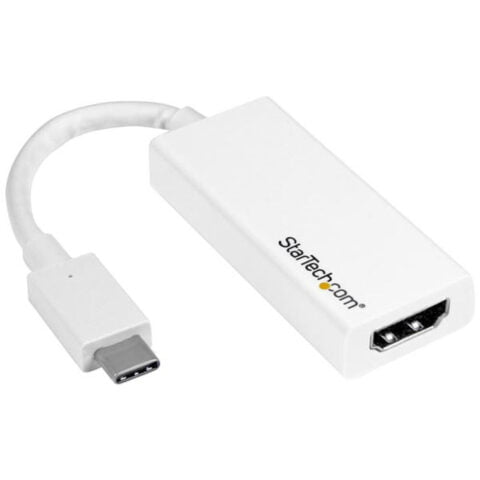 Αντάπτορας USB C σε HDMI Startech CDP2HD4K60W          Λευκό