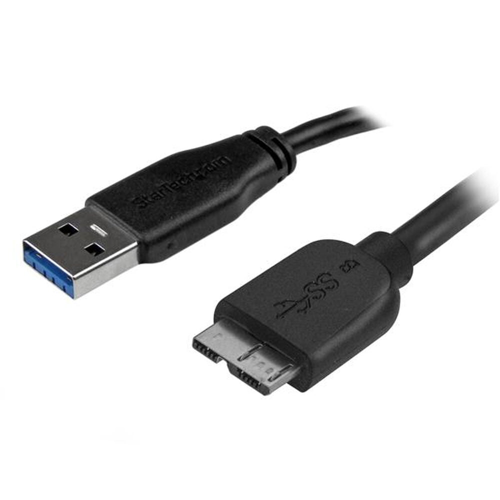 Καλώδιο USB σε Micro USB Startech USB3AUB2MS           Μαύρο