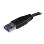 Καλώδιο USB σε Micro USB Startech USB3AUB50CMS         Μαύρο