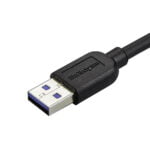 Καλώδιο USB σε Micro USB Startech USB3AU2MLS           Μαύρο