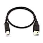 Καλώδιο USB A σε USB B V7 V7USB2AB-50C-1E      Μαύρο