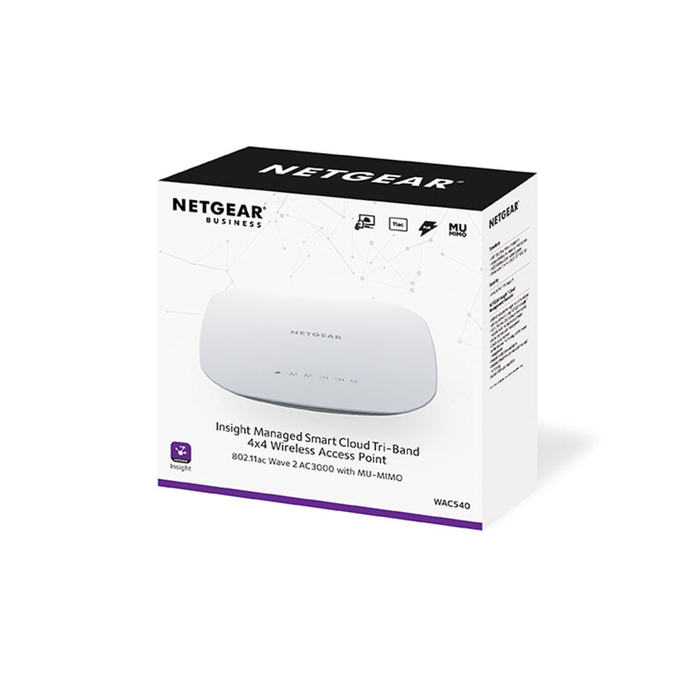 Σημείο Πρόσβασης Netgear WAC540-10000S 5 GHz Λευκό