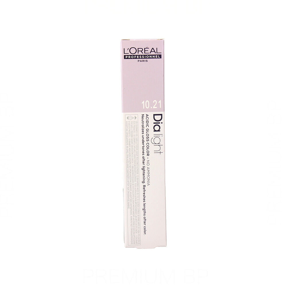 Βαφή Χωρίς Αμμωνία L'Oreal Professionnel Paris Dia Light Nº 10.21 (50 ml)