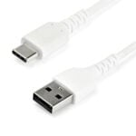 Καλώδιο USB A σε USB C Startech RUSB2AC1MW           Λευκό