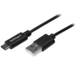 Καλώδιο USB A σε USB C Startech USB2AC2M             USB C USB A Μαύρο