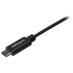 Καλώδιο USB A σε USB C Startech USB2AC2M             USB C USB A Μαύρο