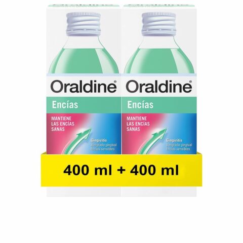 Στοματικό Διάλυμα Oraldine Υγιή Ούλα (2 x 400 ml)