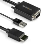 Αντάπτορας HDMI σε VGA Startech VGA2HDMM2M           (2 m) Μαύρο