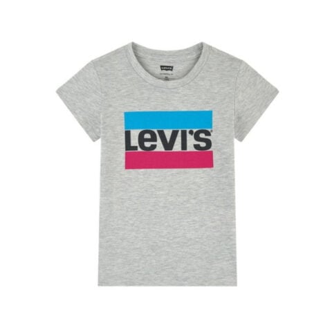 Παιδική Μπλούζα με Κοντό Μανίκι Levi's Sportswear Logo Tee Γκρι