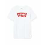 Παιδική Μπλούζα με Κοντό Μανίκι Levi's E8157 Λευκό (10 Ετών)