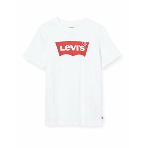 Παιδική Μπλούζα με Κοντό Μανίκι Levi's E8157 Λευκό (10 Ετών)