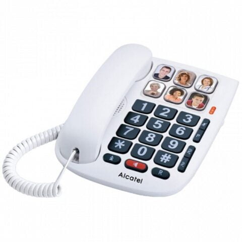 Σταθερό Τηλέφωνο για Ηλικιωμένους Alcatel TMAX 10 LED Λευκό