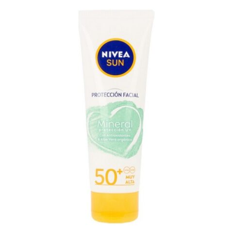 Αντηλιακή Κρέμα Sun Facial Mineral Nivea 50+ (50 ml)