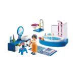 Playset Dollhouse Bathroom Playmobil 70211 (51 pcs)