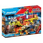 Playset City Action Fire Truck Rescue Operation Playmobil 70553 (189 pcs)