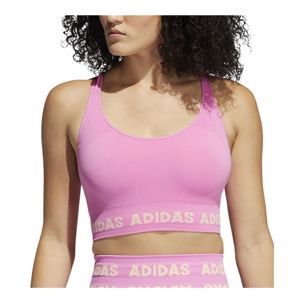 Γυναικείο Aθλητικó Τόπ Adidas Aeroknit Ροζ